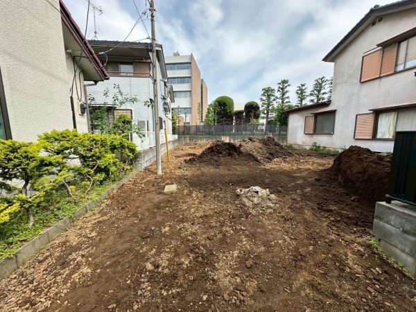 さいたま市北区植竹町 地中埋設物撤去工事を行いました。