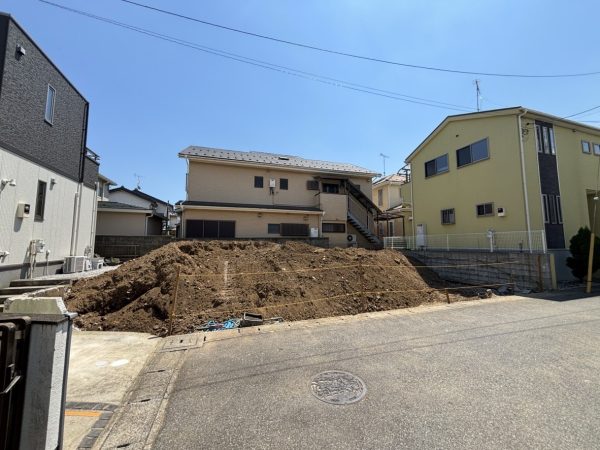 松戸市六実　地中埋設物撤去工事を行いました。