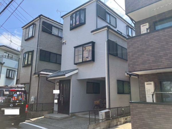 足立区中川　解体工事を行いました。