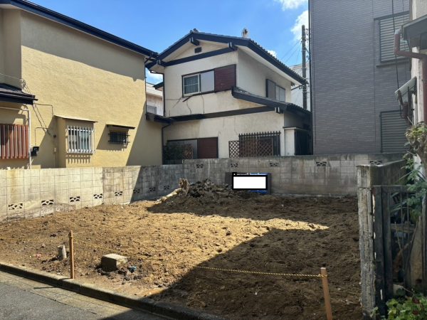 新座市野火止　地中埋設物撤去を行いました。