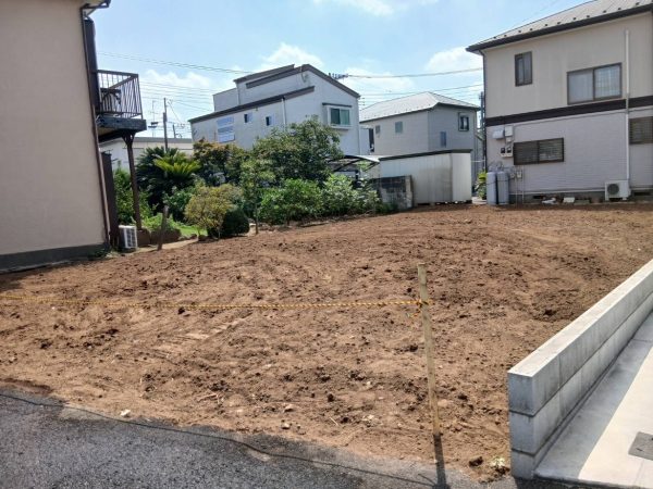 さいたま市岩槻区東町　地中埋設物撤去を行いました。