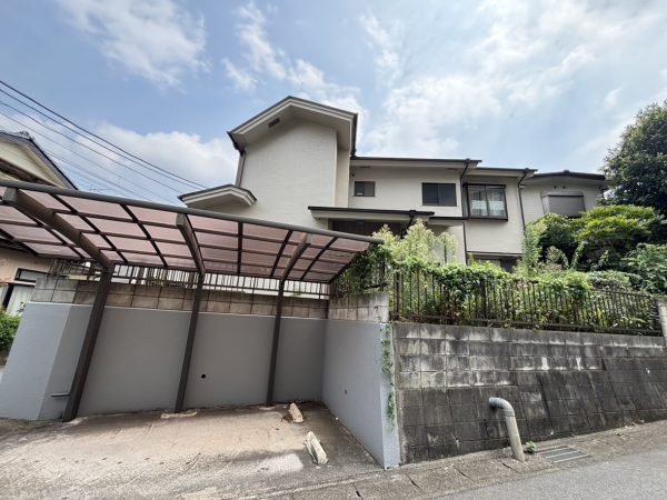 松戸市大谷口　解体工事を行いました。