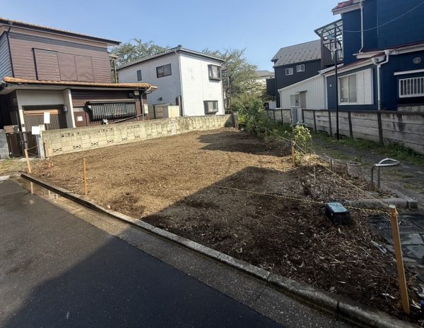 練馬区大泉町　地中埋設物撤去工事を行いました。