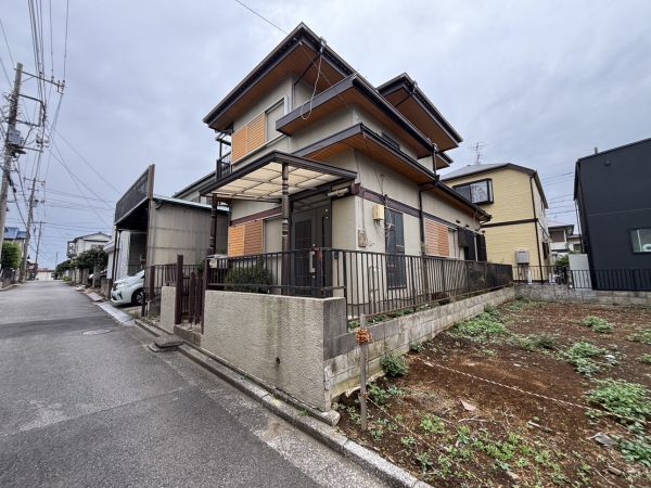 船橋市松が丘　解体工事を行いました。