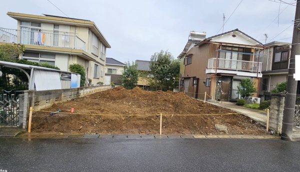 松戸市南花島　地中埋設物撤去工事を行いました。