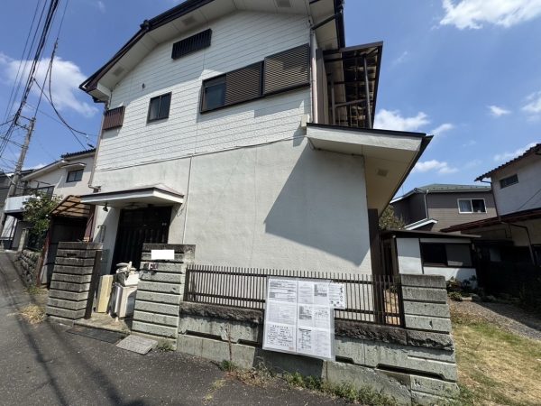 所沢市山口　解体工事を行いました。