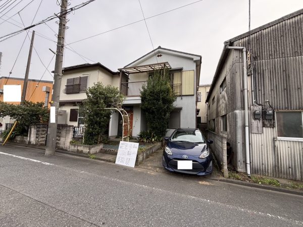 川口市東領家　解体工事を行いました。